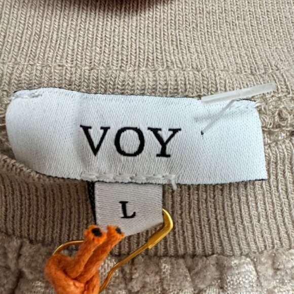 Voy Shirt - Houndstooth Pattern Size L NWT - Picture 4 of 6